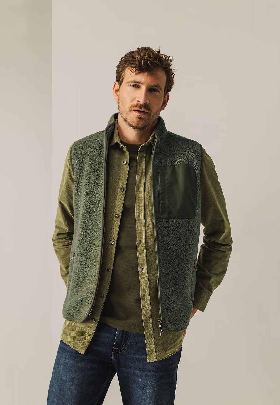 Fancy sweat bodywarmer