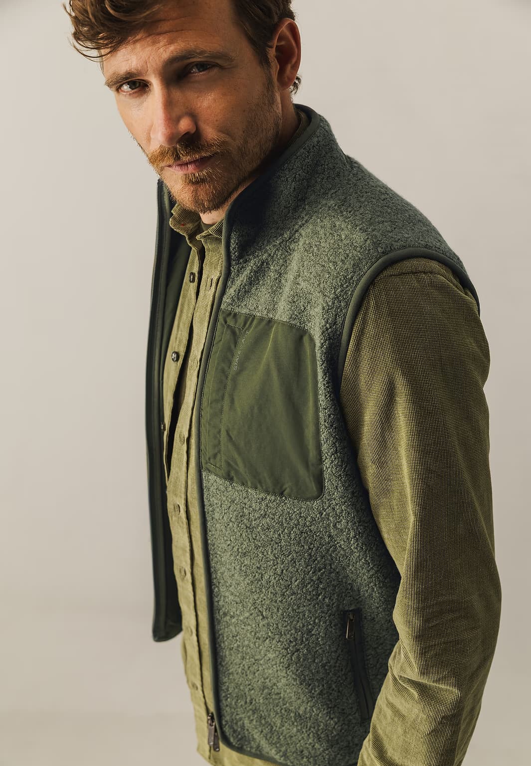 Fancy sweat bodywarmer
