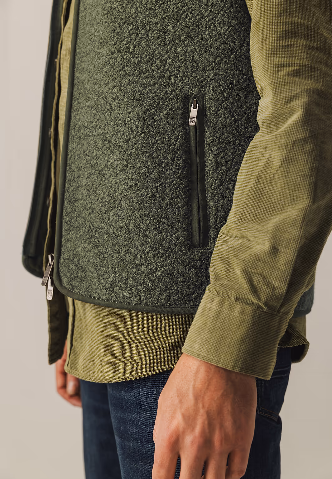 Fancy sweat bodywarmer