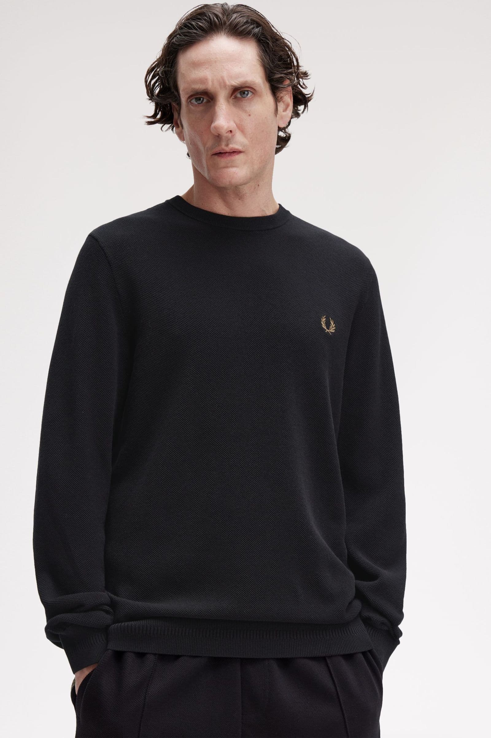 Pique stiched jumper