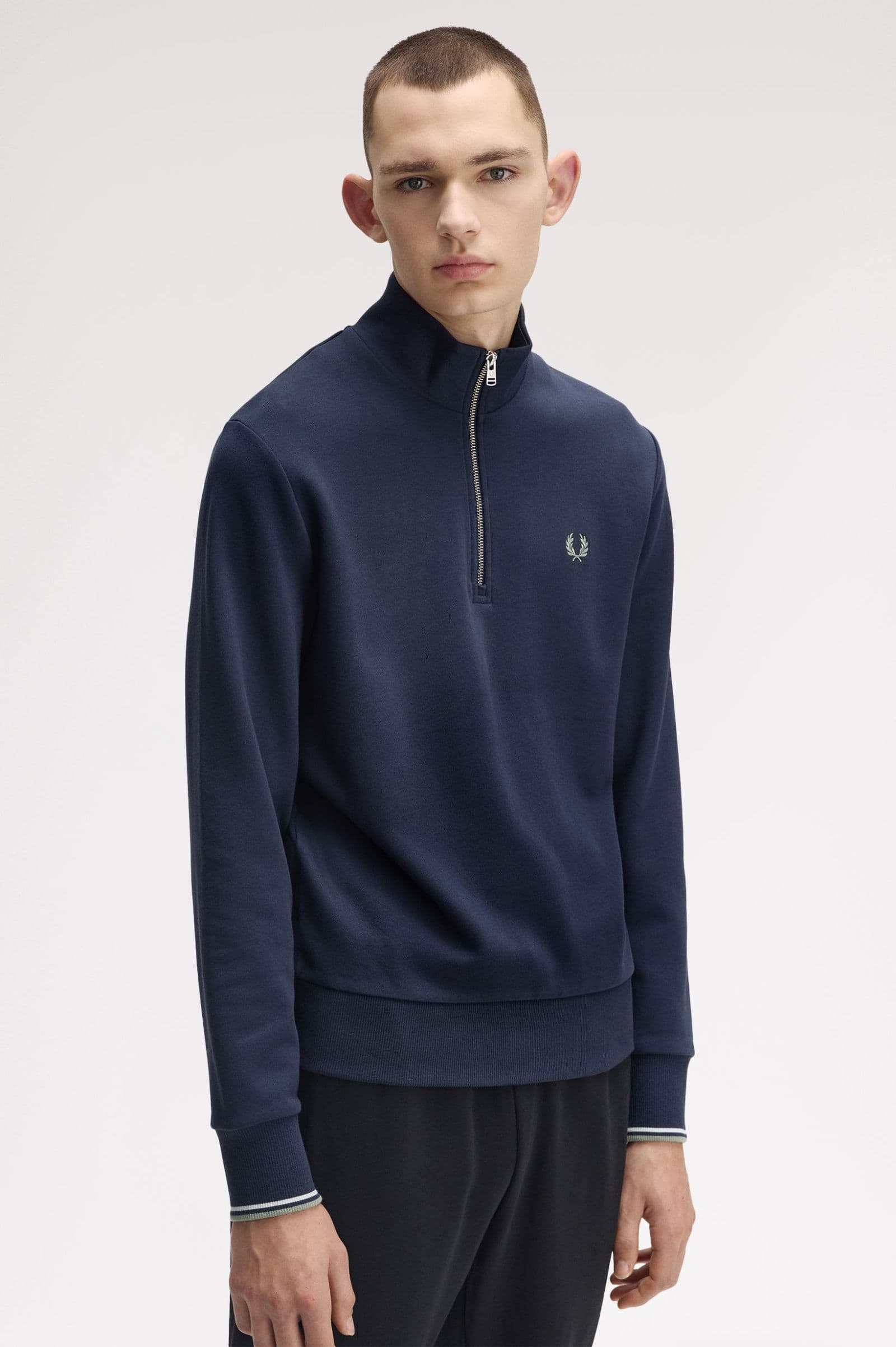 Half zip