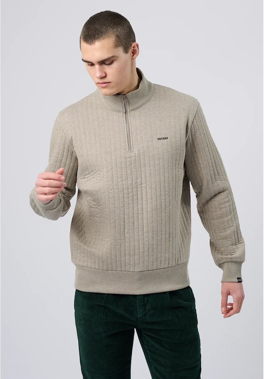 Reribte sweat-vest