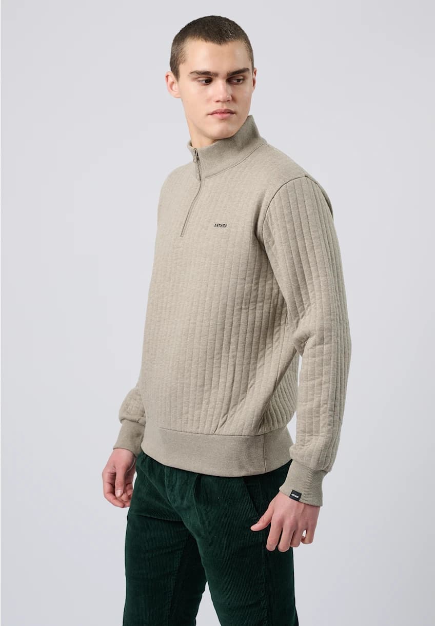Reribte sweat-vest