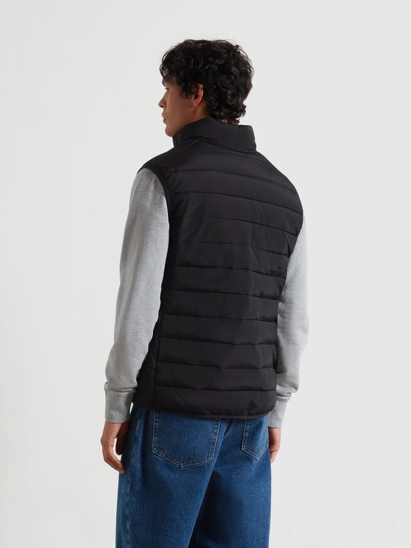 Wadded gilet