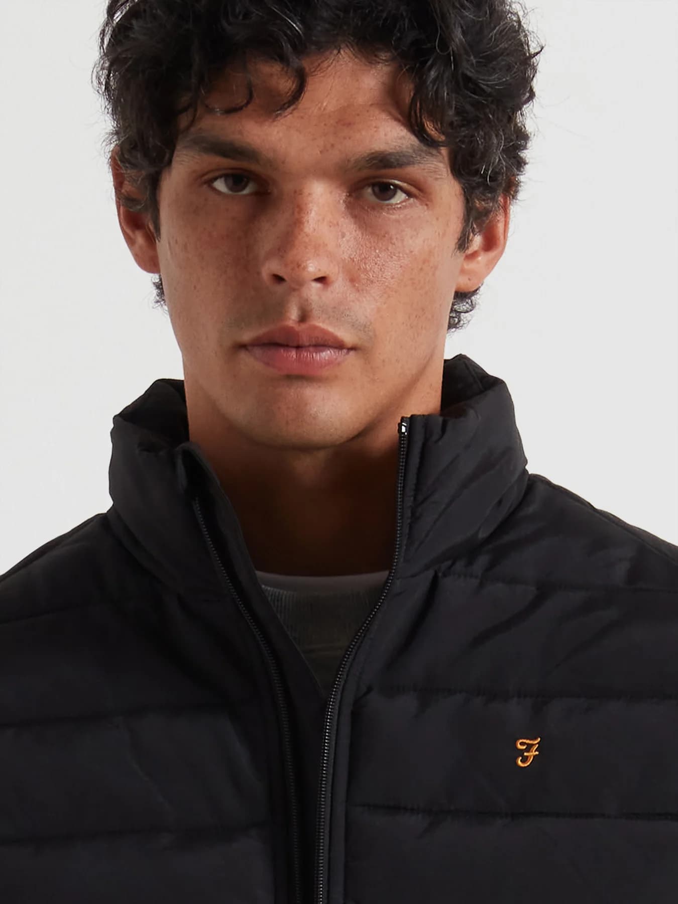Wadded gilet