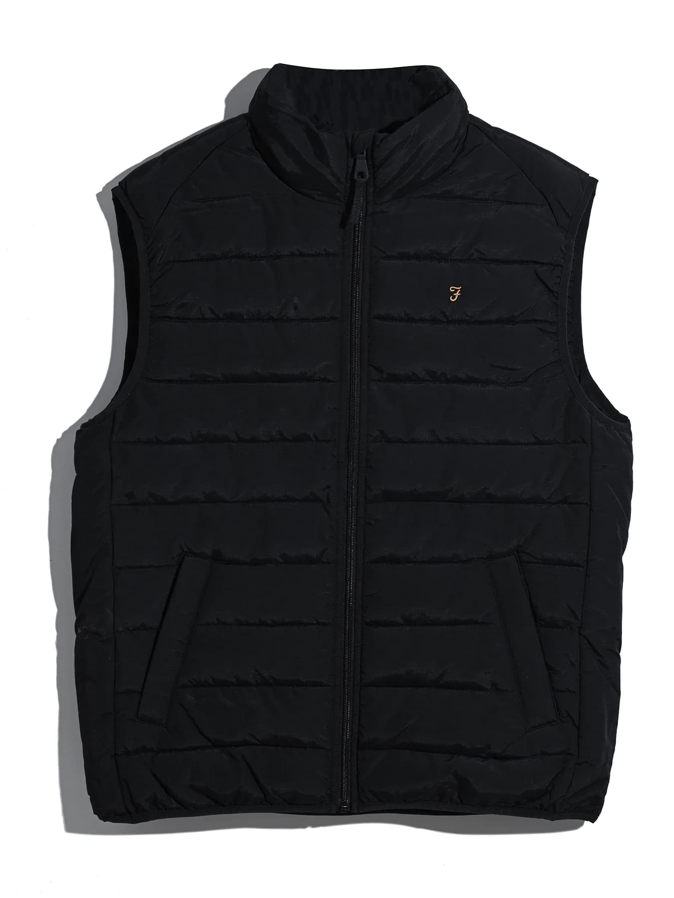 Wadded gilet