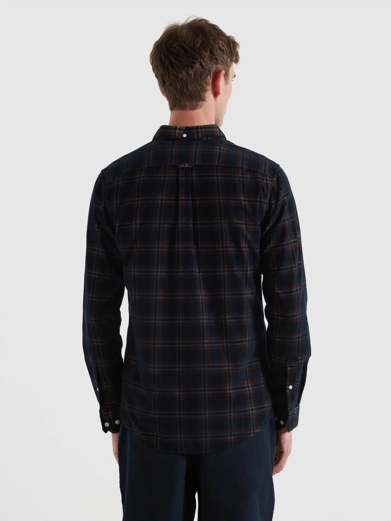 Fontella cord check slim