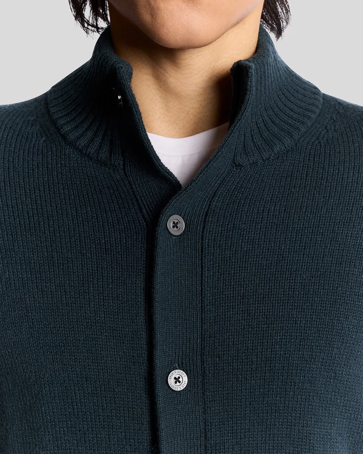 Military cardigan
