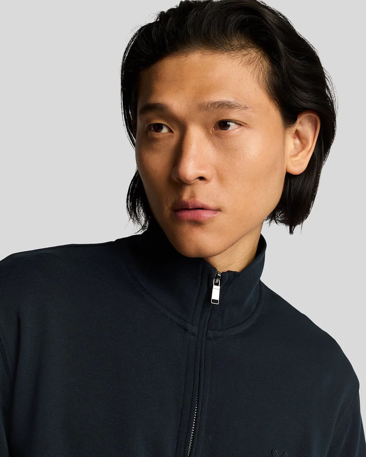 Superfine quarter zip