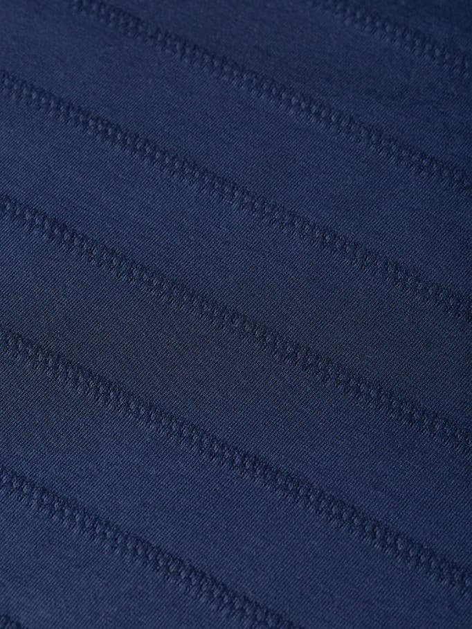 Structured jacqard tee