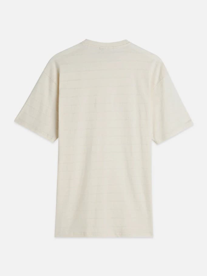 Structured jacqard tee