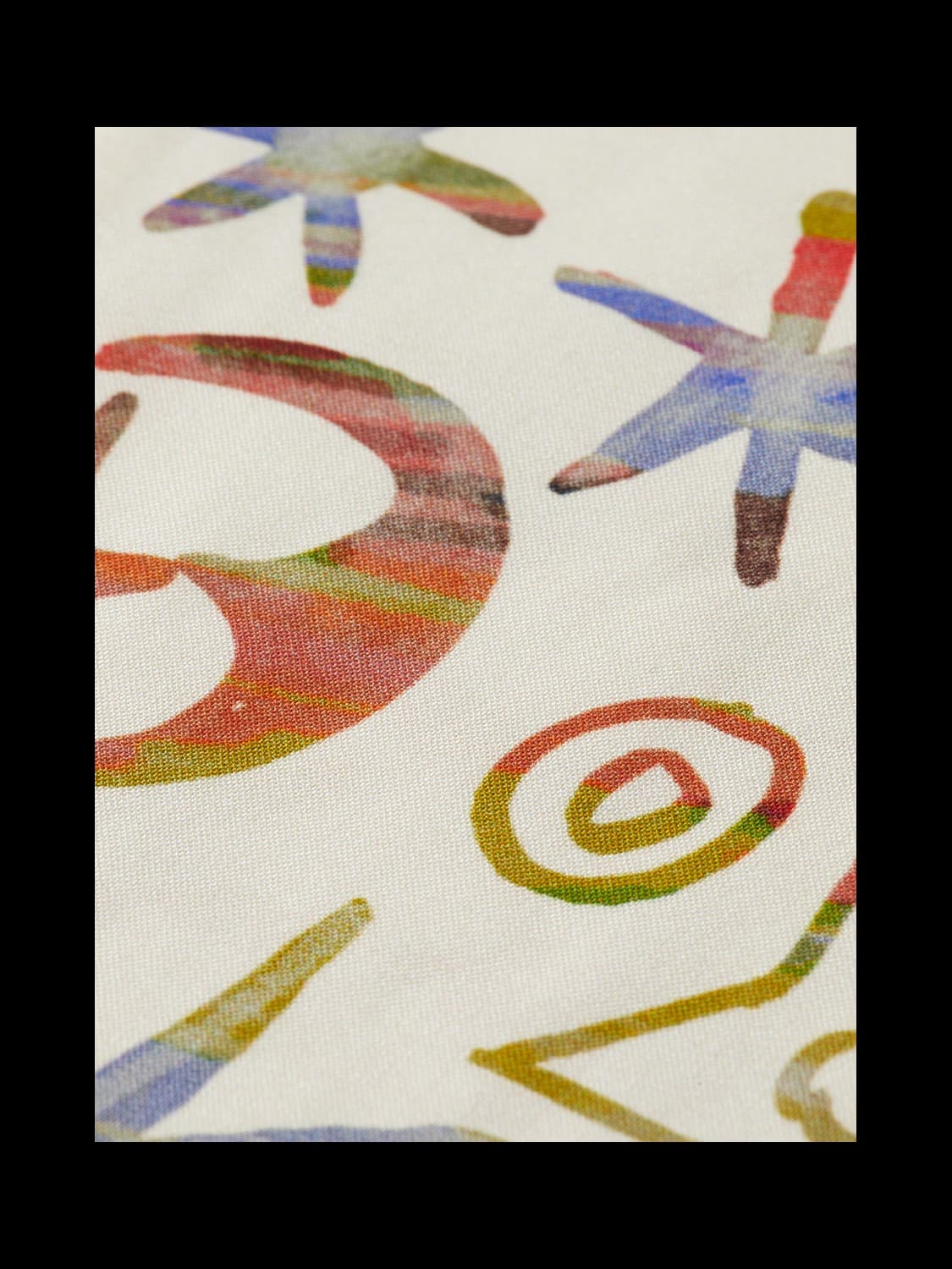Printed viscose