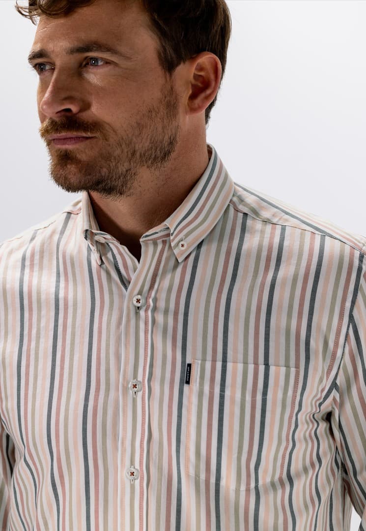 Striped oxford ls bd