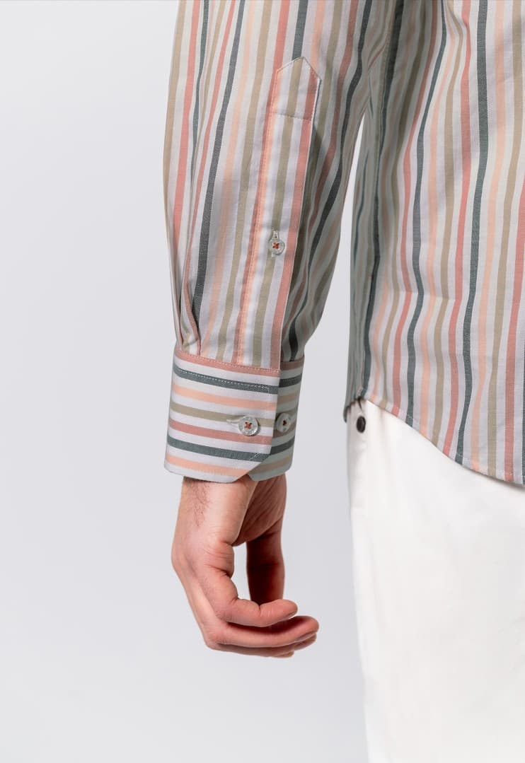 Striped oxford ls bd