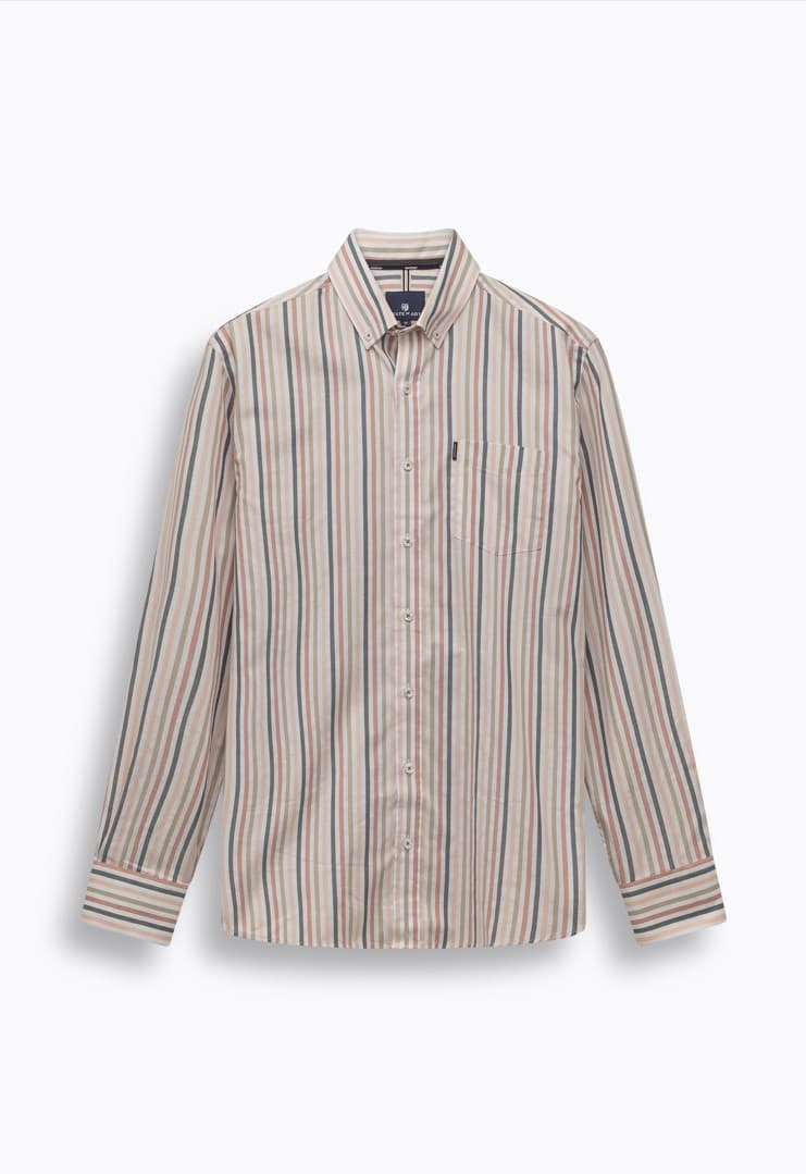 Striped oxford ls bd