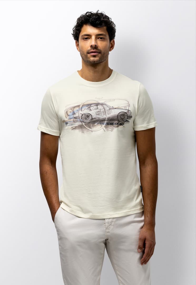 C-neck ss tee