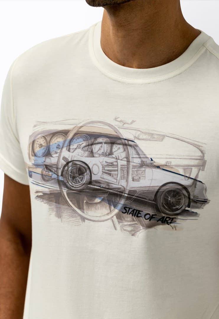 C-neck ss tee
