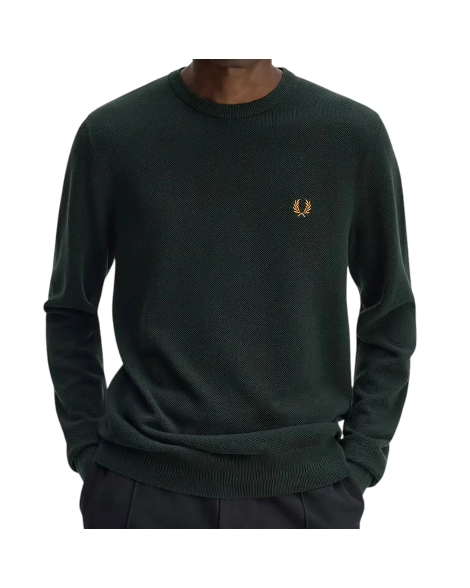 PIQUE STICHED JUMPER
