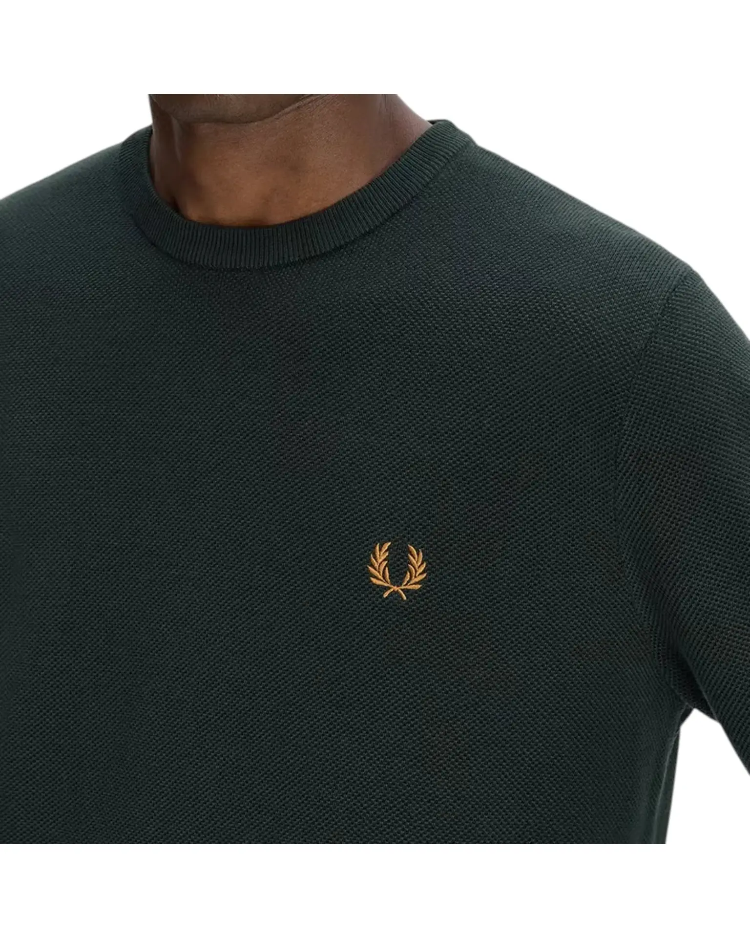 PIQUE STICHED JUMPER