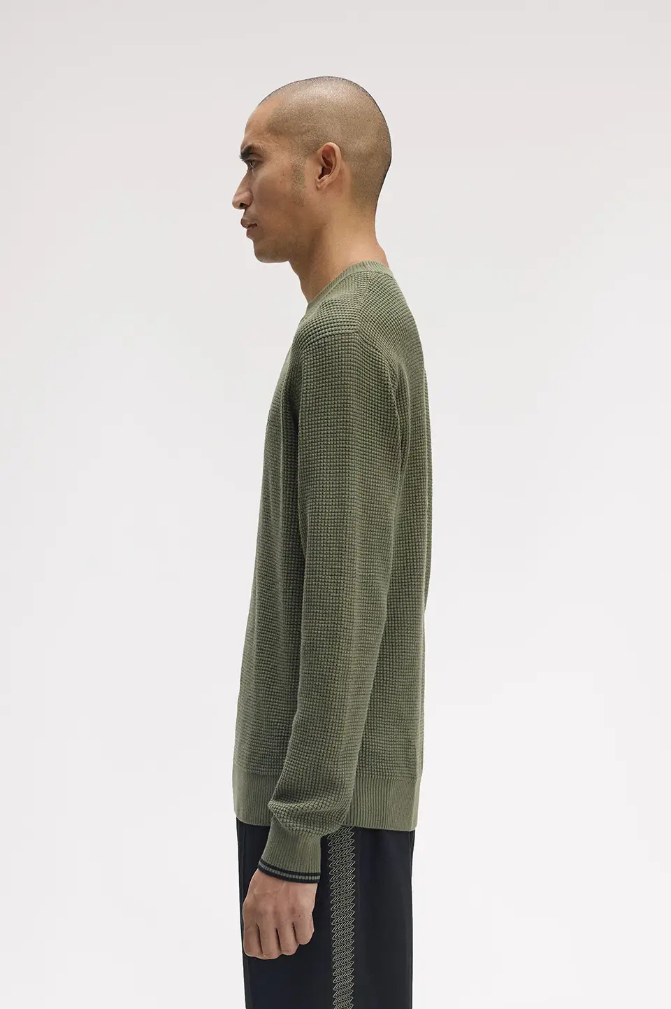 Fred Perry Waffle Stitched Jumper