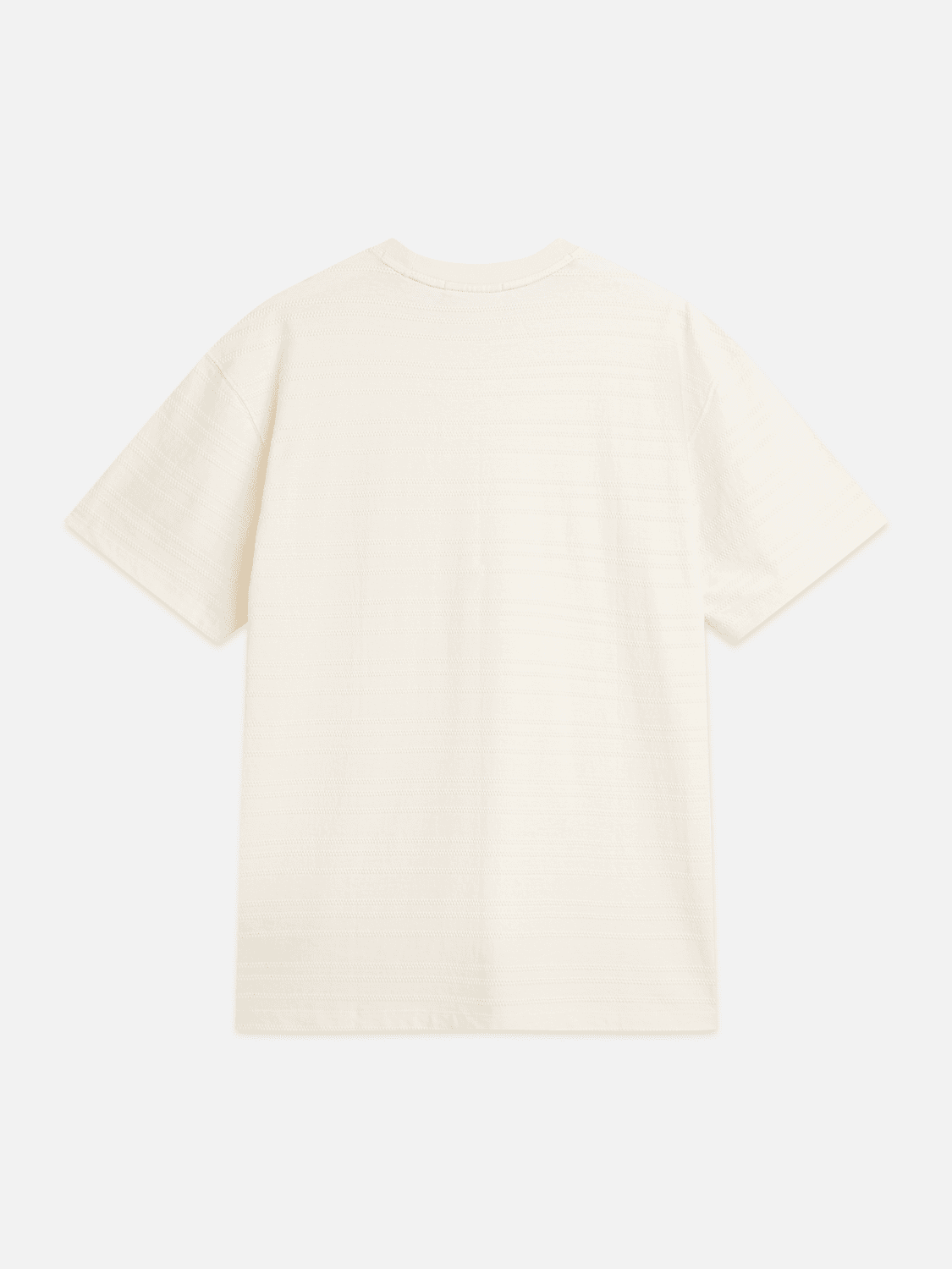 TEXTURED JACQUARD RELAXED-FIT T-SHIRT
