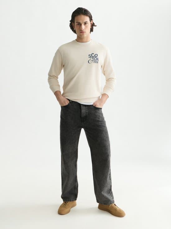 Left Chest Artwork regular-fit sweatshirt