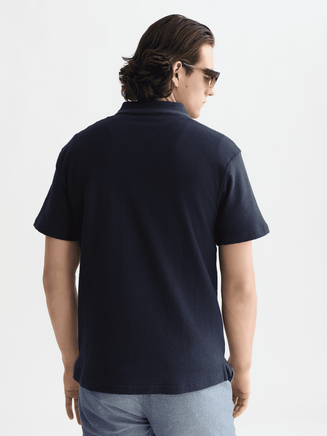 Structured Relaxed-Fit Polo