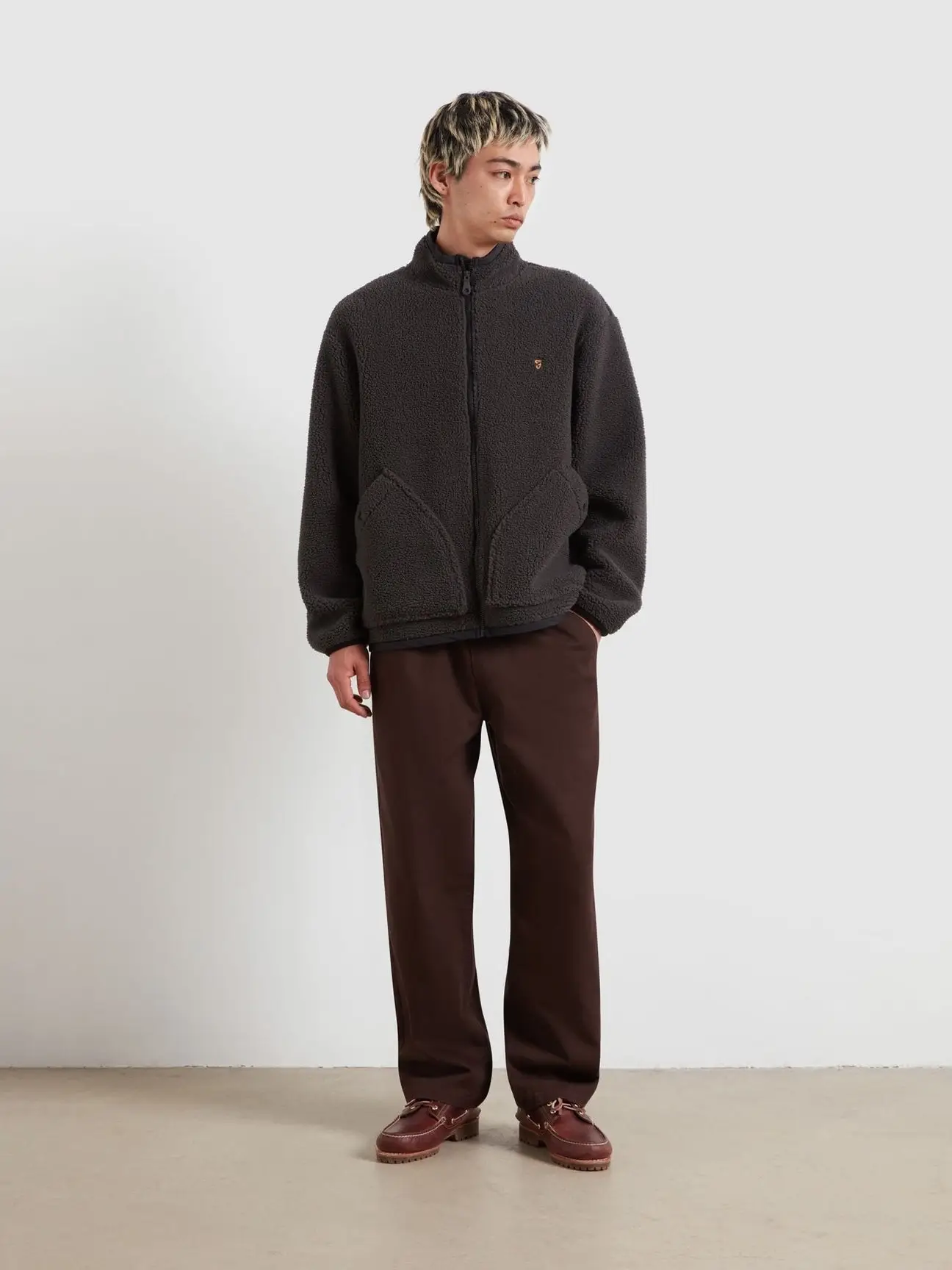 Farah Cernan Full Zip Fleece Jacket