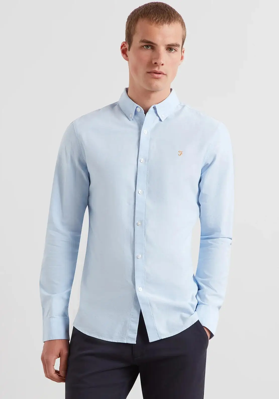 Farah Brewer long-sleeve shirt