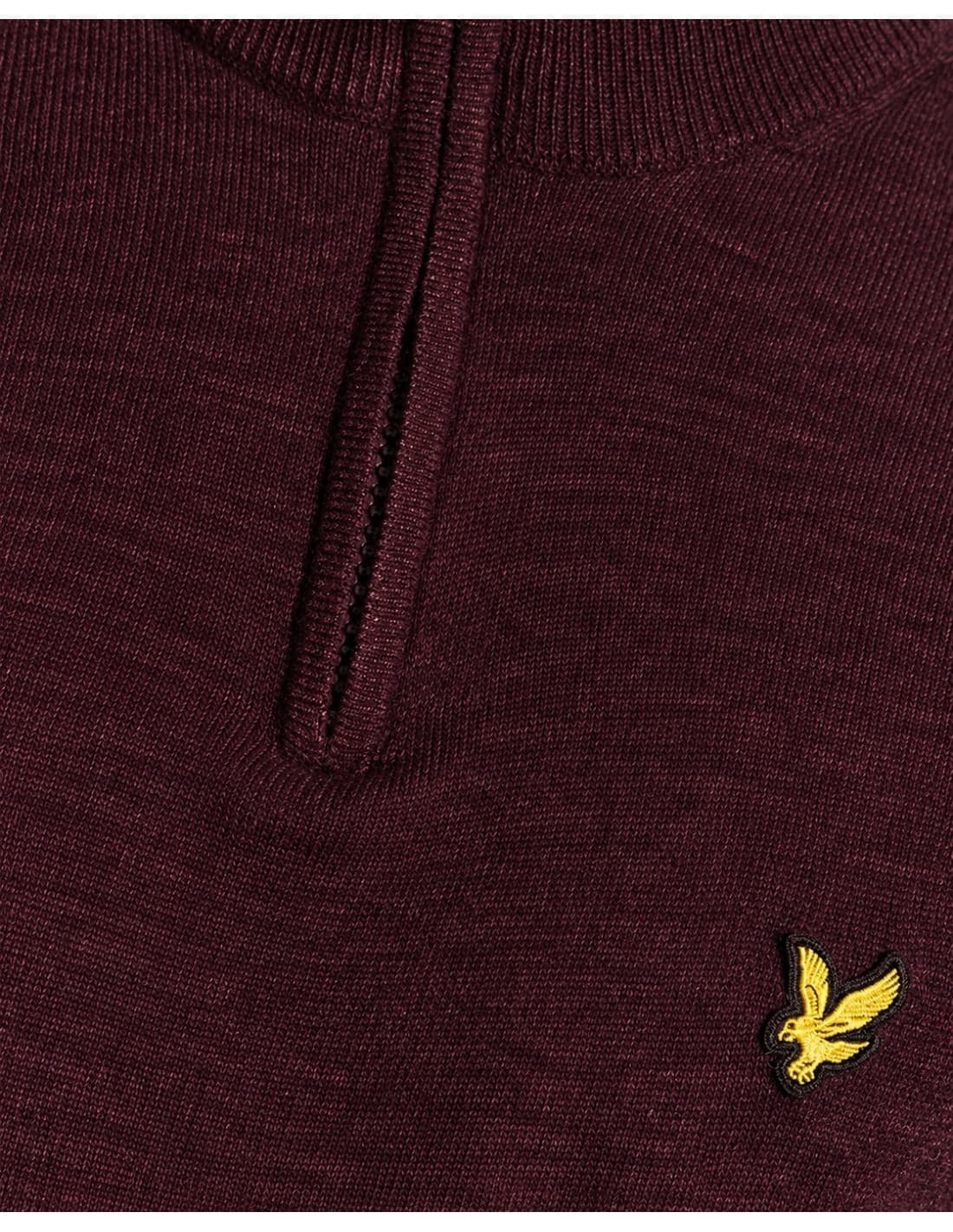 Lyle & Scott Lambswool Blend Quarter Zip Jumper
