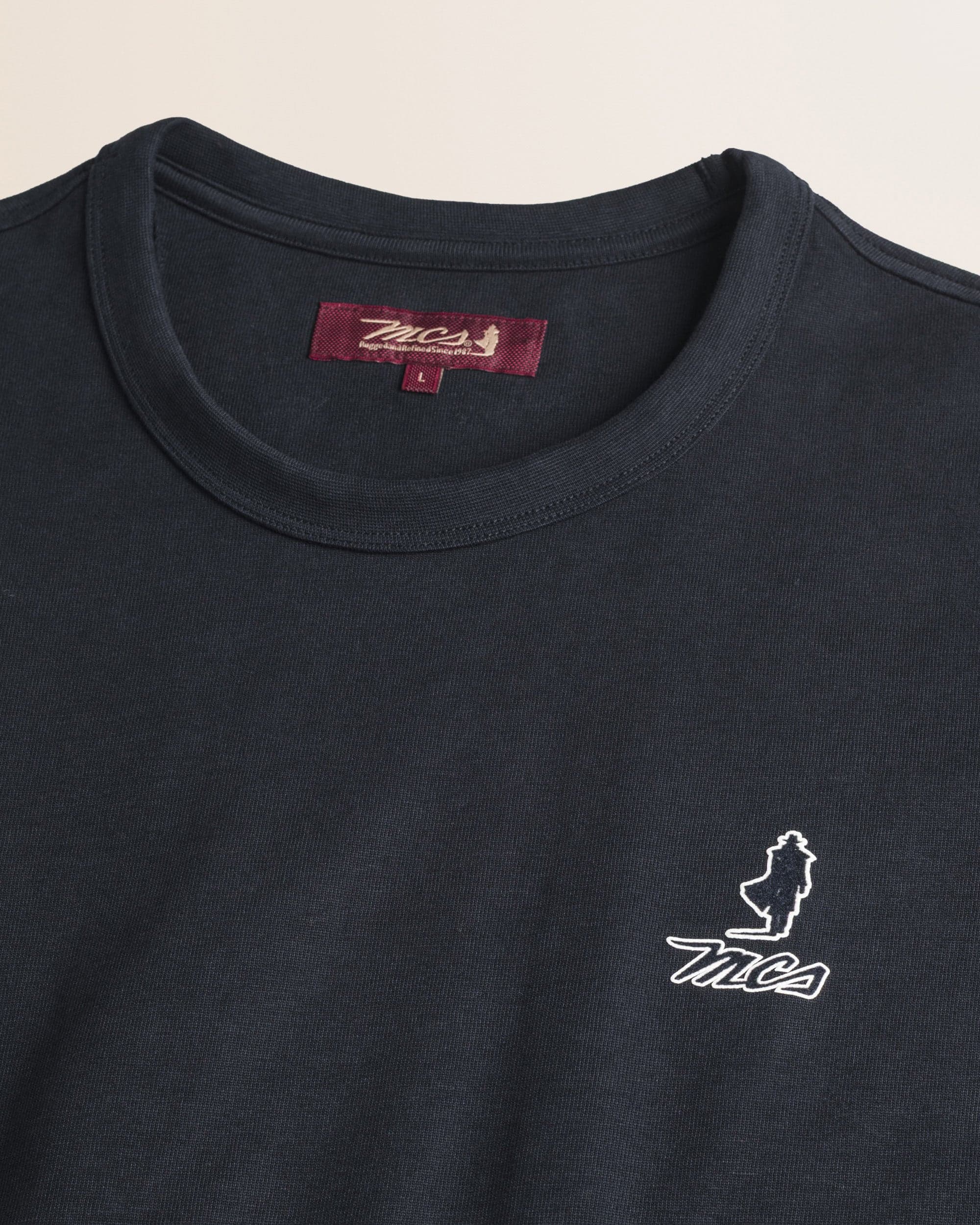 Long-sleeve T-shirt with Flock Rider Logo