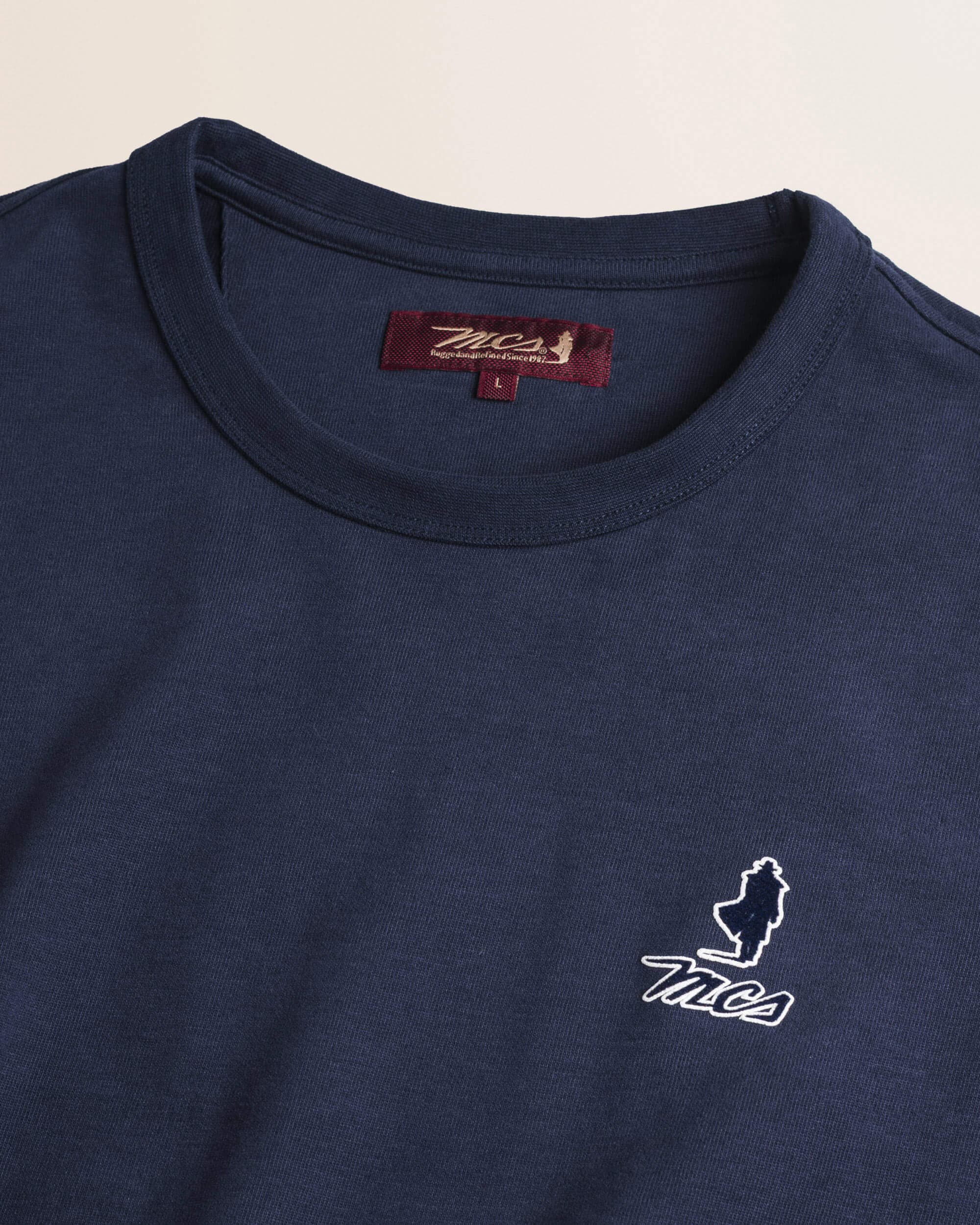 Long-sleeve T-shirt with Flock Rider Logo