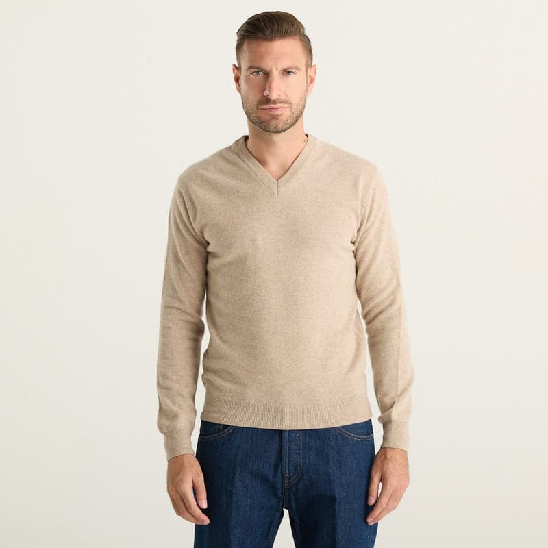 Wool & Co heren V-hals trui