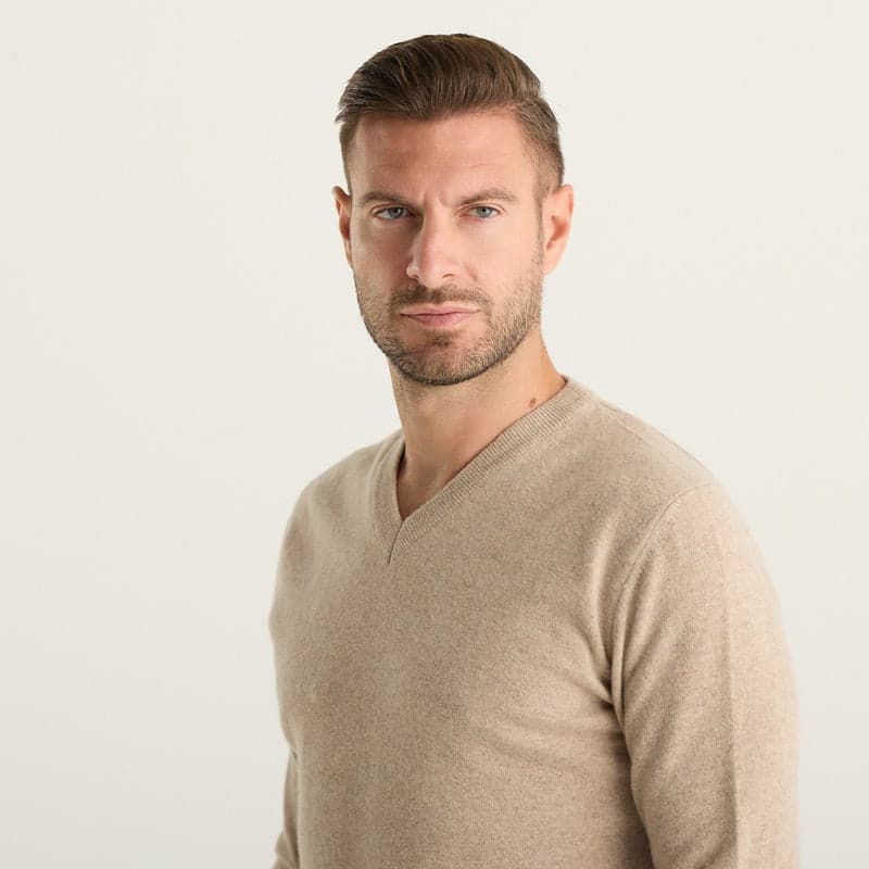 Wool & Co heren V-hals trui