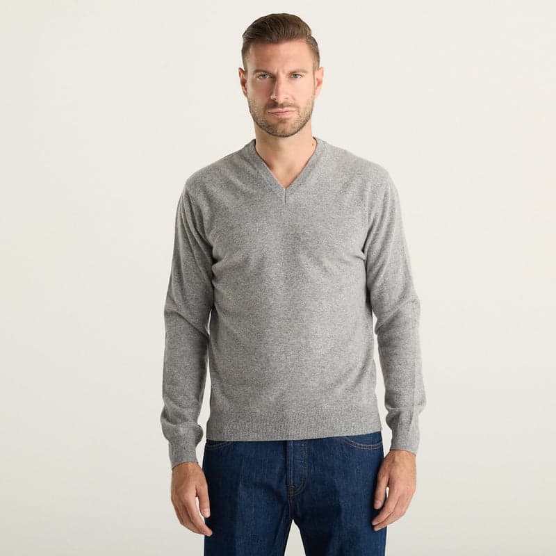 Wool & Co heren V-hals trui