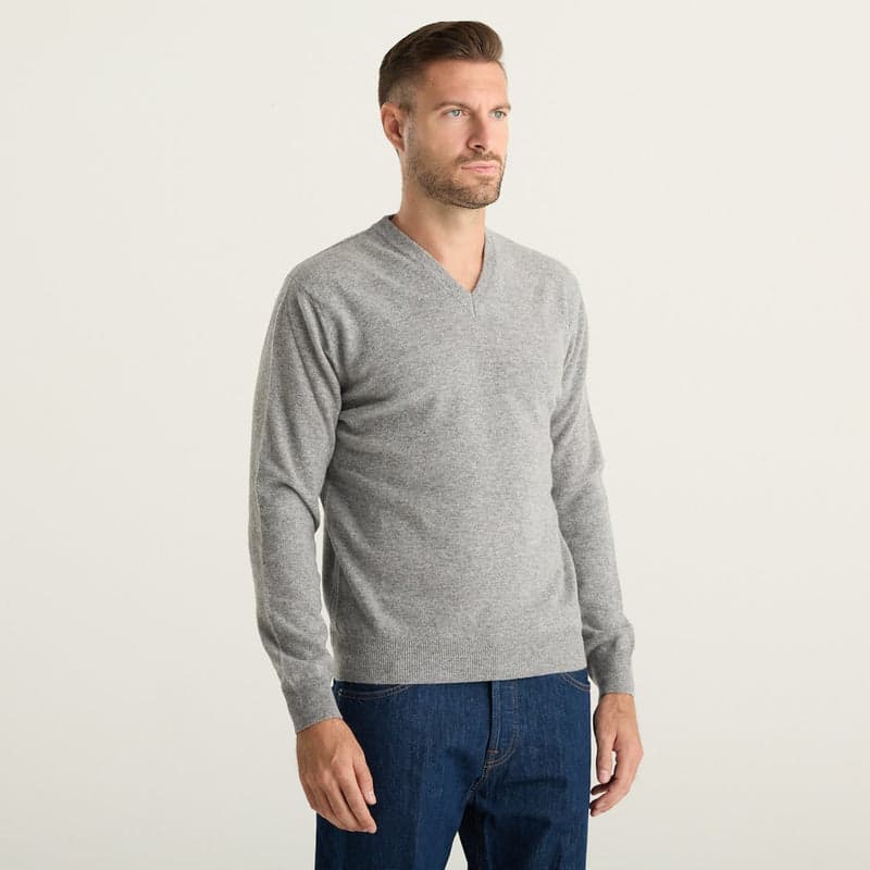 Wool & Co heren V-hals trui
