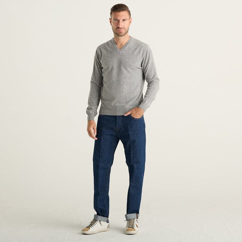 Wool & Co heren V-hals trui