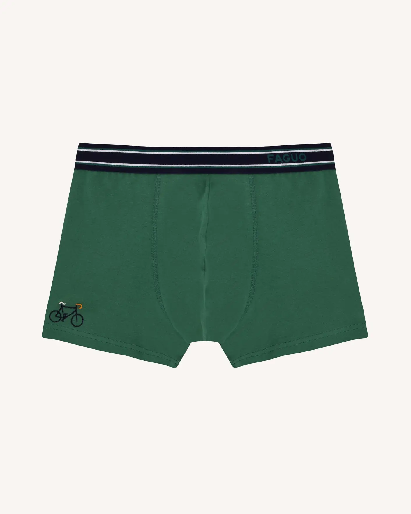 Set van 3 groene en blauwe boxershorts (BOXER)