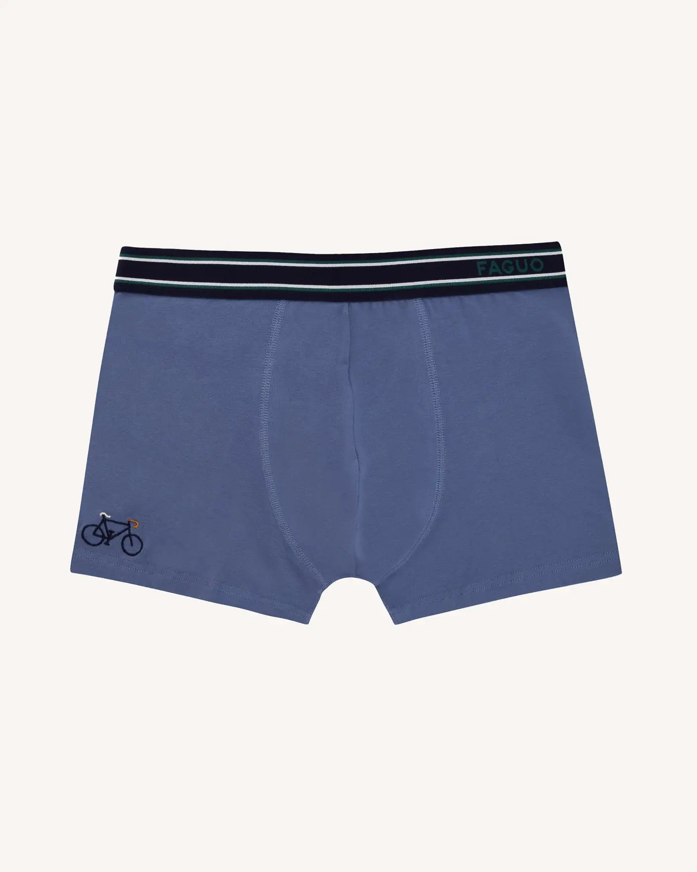Set van 3 groene en blauwe boxershorts (BOXER)