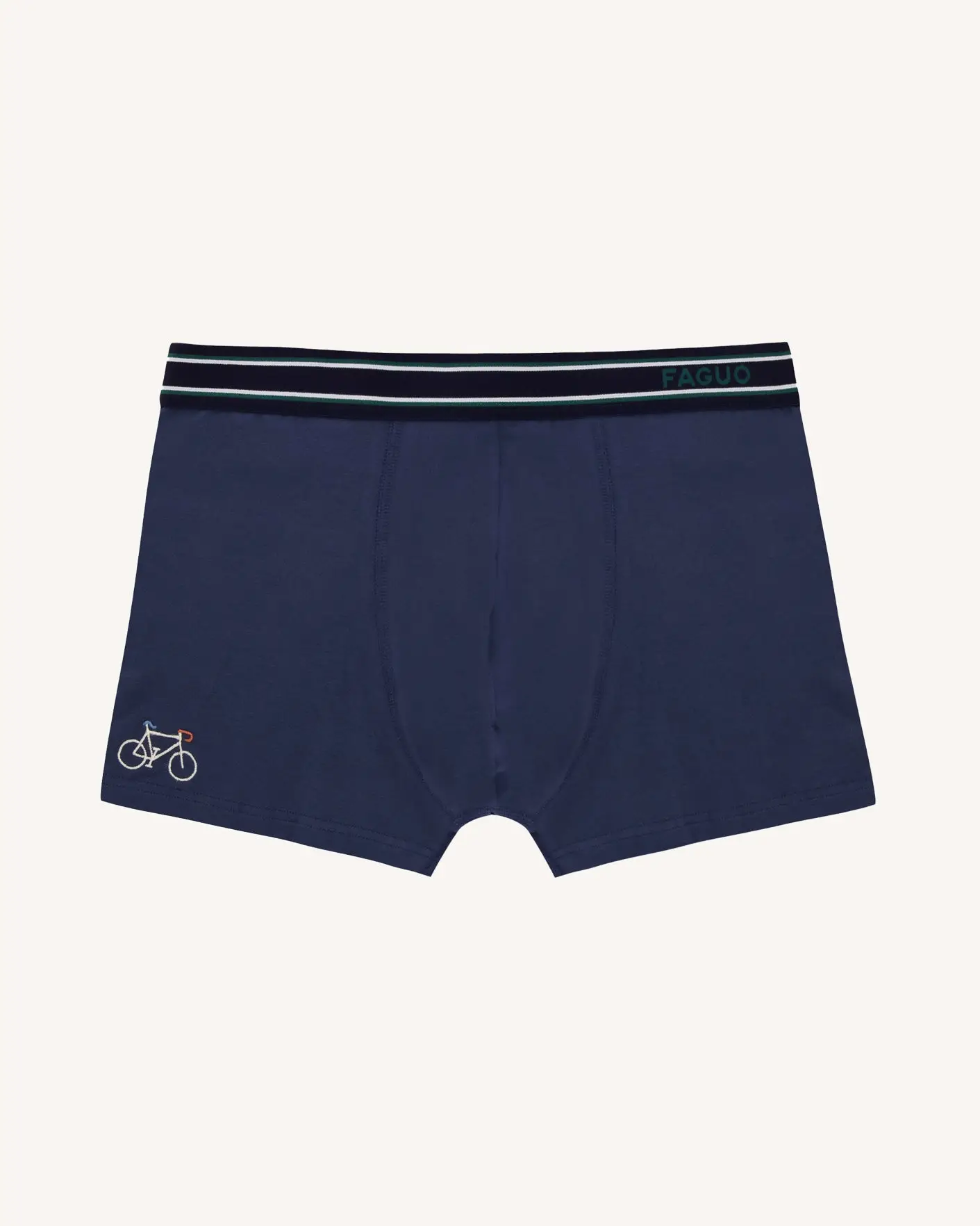 Set van 3 groene en blauwe boxershorts (BOXER)