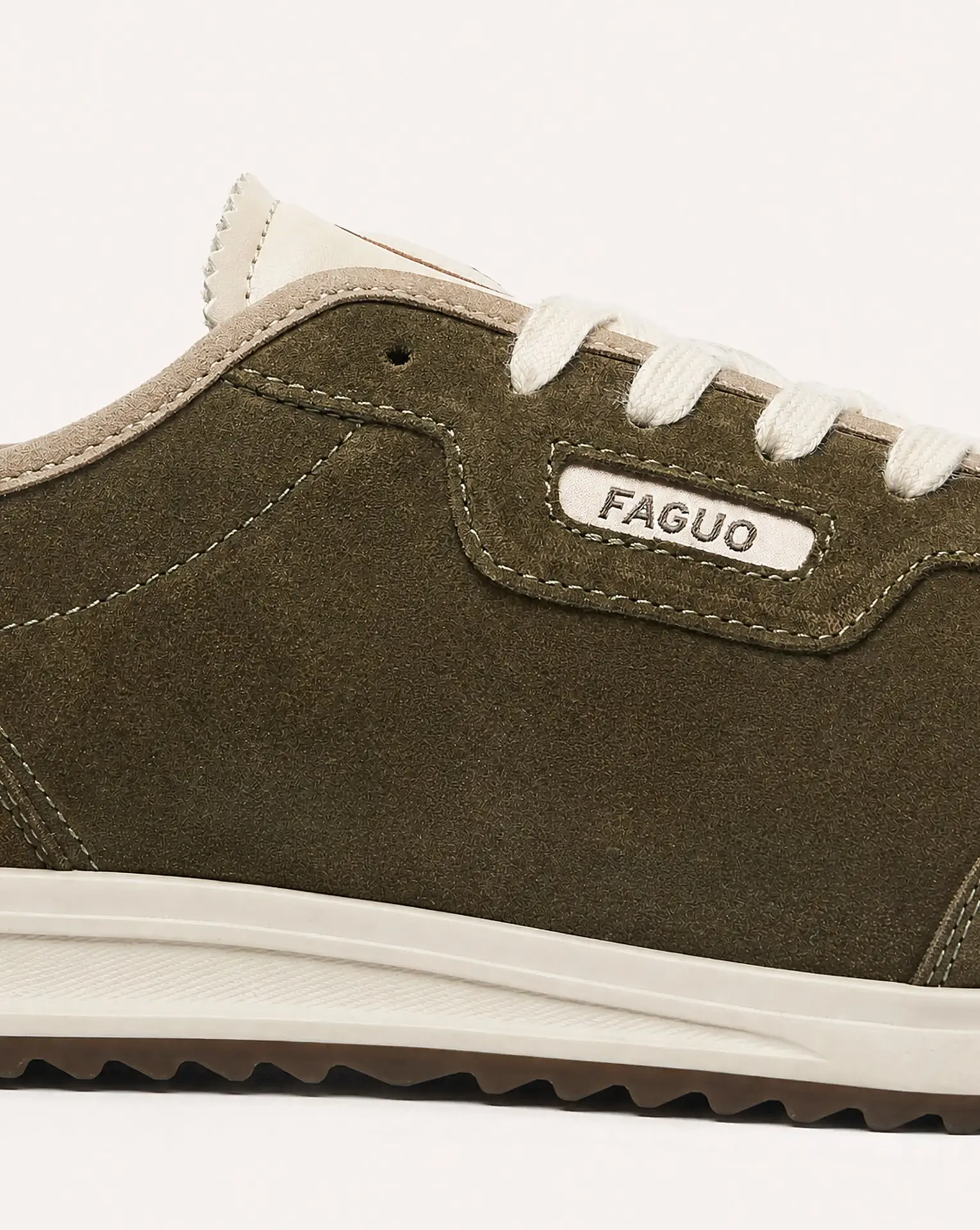 WOODRUN sneakers van suède