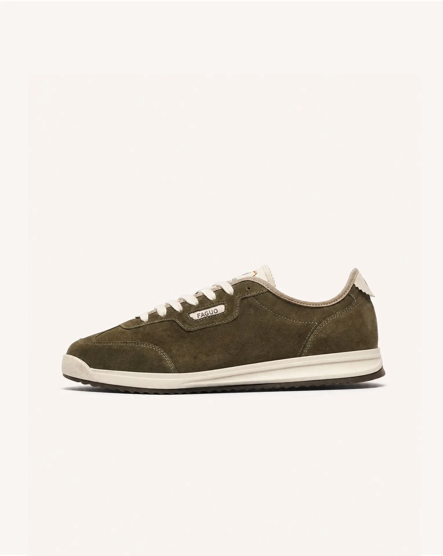 WOODRUN sneakers van suède