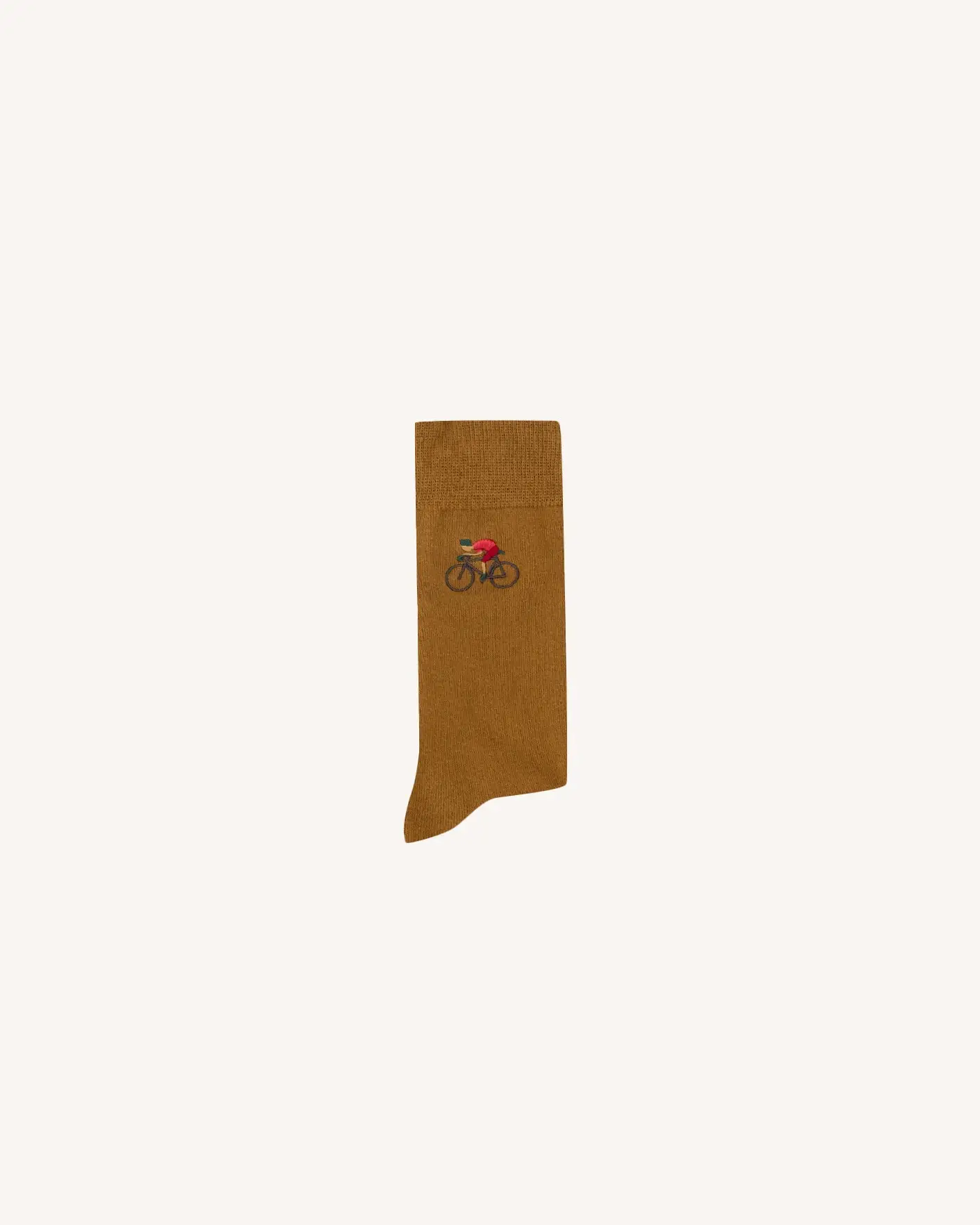 Set van 3 kaki-camel sokken (SOCKS X3)