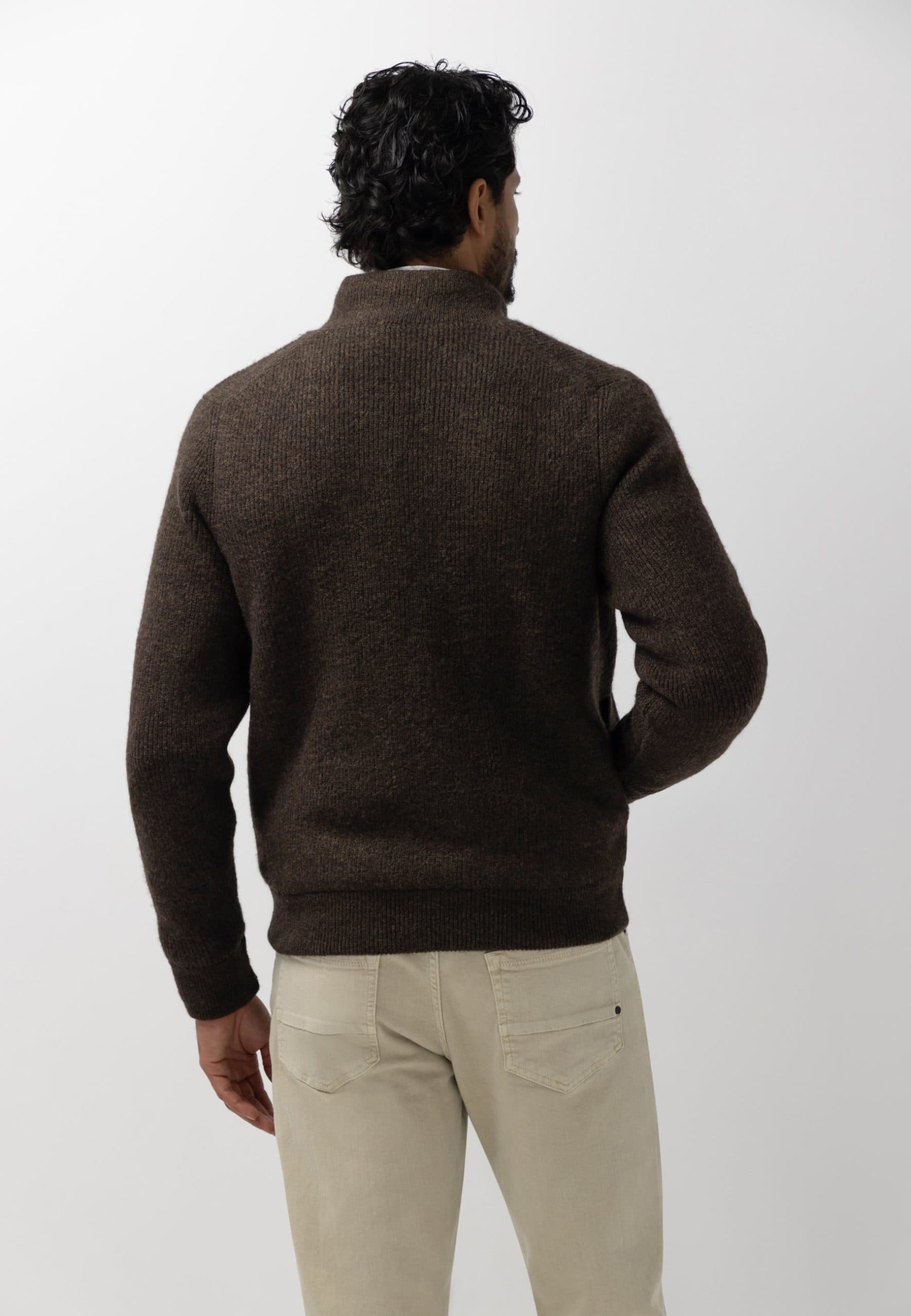 Vest met teddyvoering 161-26123-8900