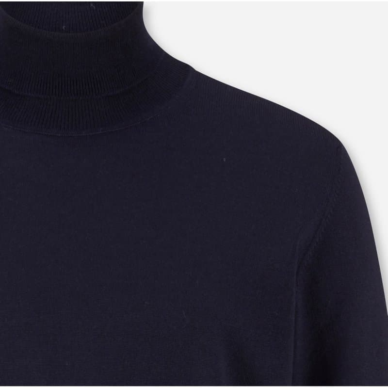 OLYMP marineblauwe rollnecktrui