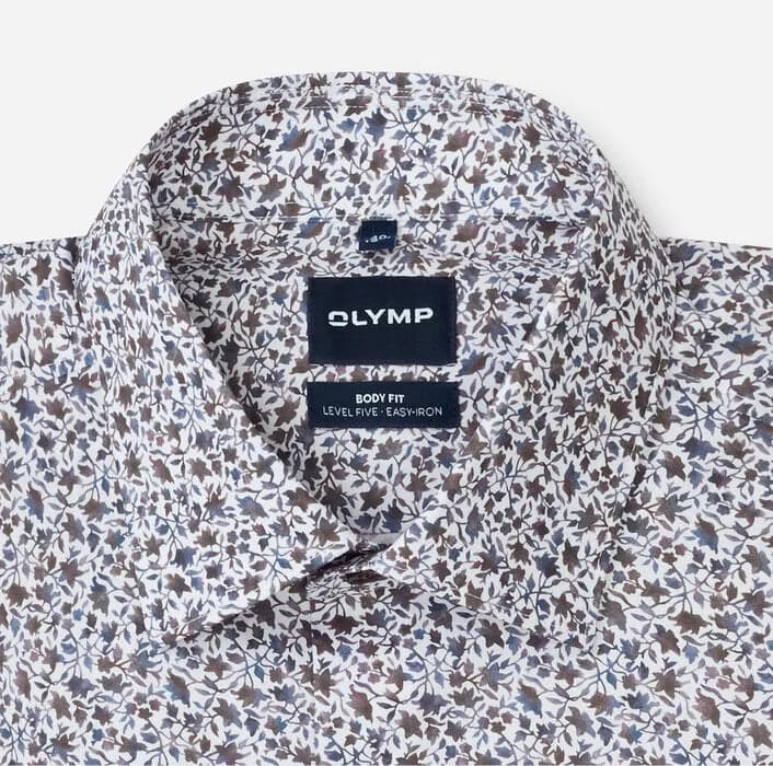 OLYMP Level Five Body Fit floral shirt