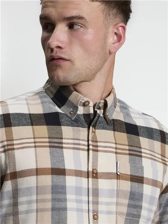 Long Sleeve Brushed Check Shirt