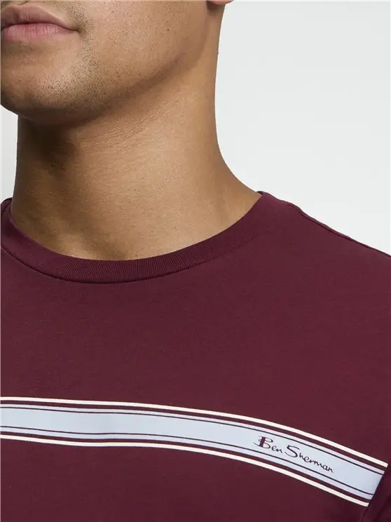 Ben Sherman Short Sleeve Core Stripe T-shirt