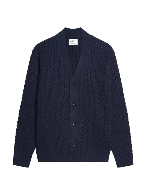 Long Sleeve Texture Cardigan