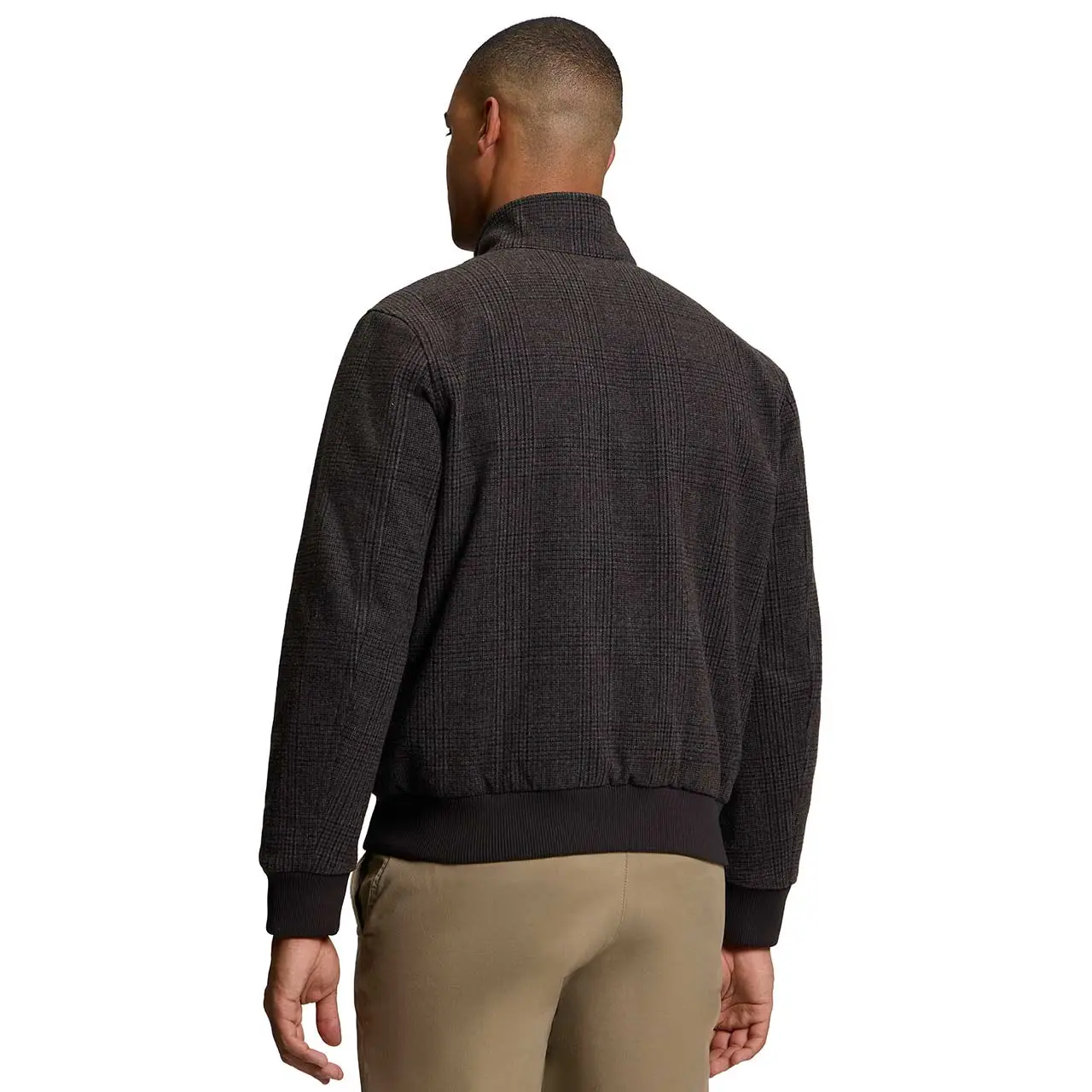Harrington Bomber Jacket in Dark Brown